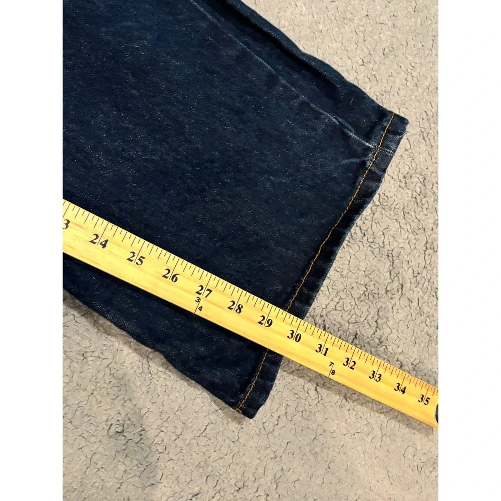 Levis 517 Bootcut Jeans Mens 40x30 Dark Wash Indigo Denim 100% Cotton 517-0217